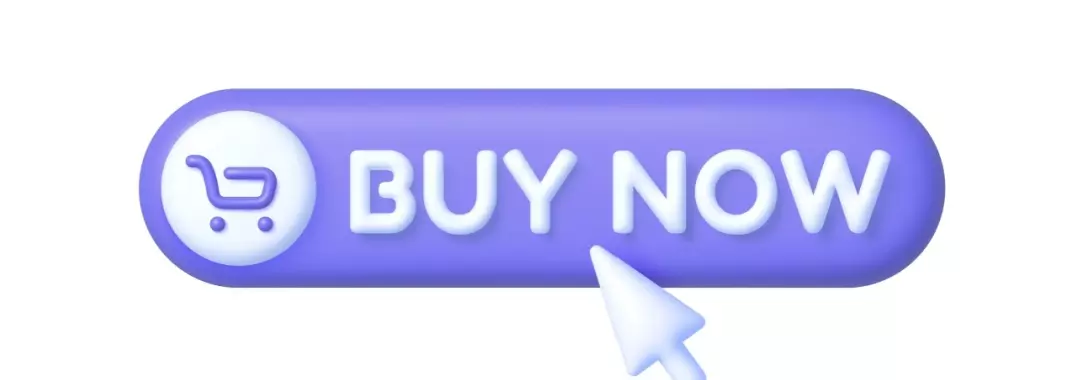  A vector image of a white on lilac ‘Buy Now’ button featuring a shopping cart icon and a white mouse pointer