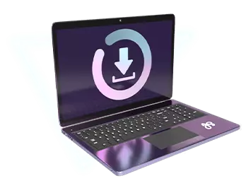 Laptop Download Symbol